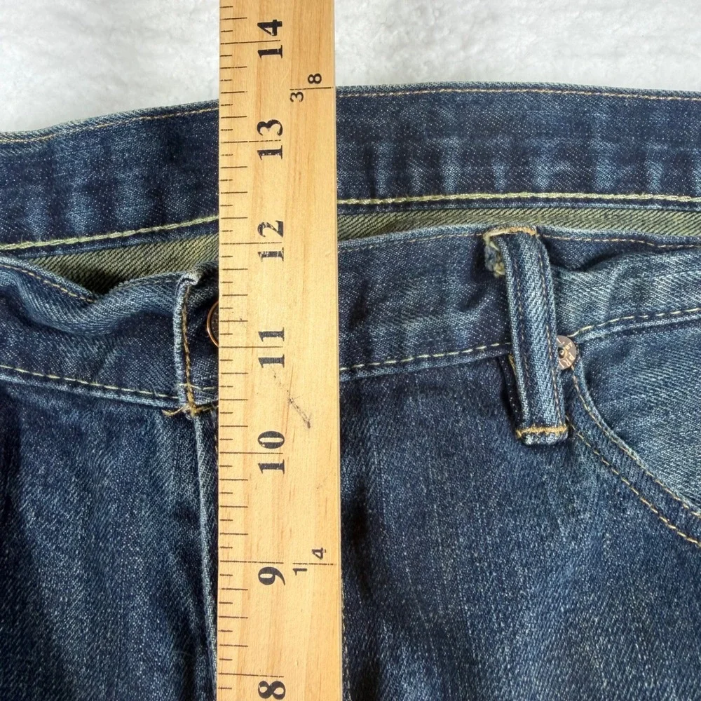 Polo Ralph Lauren Jeans Mens 36x34 Blue Classic 867 Straight Leg Dark Wash RL
